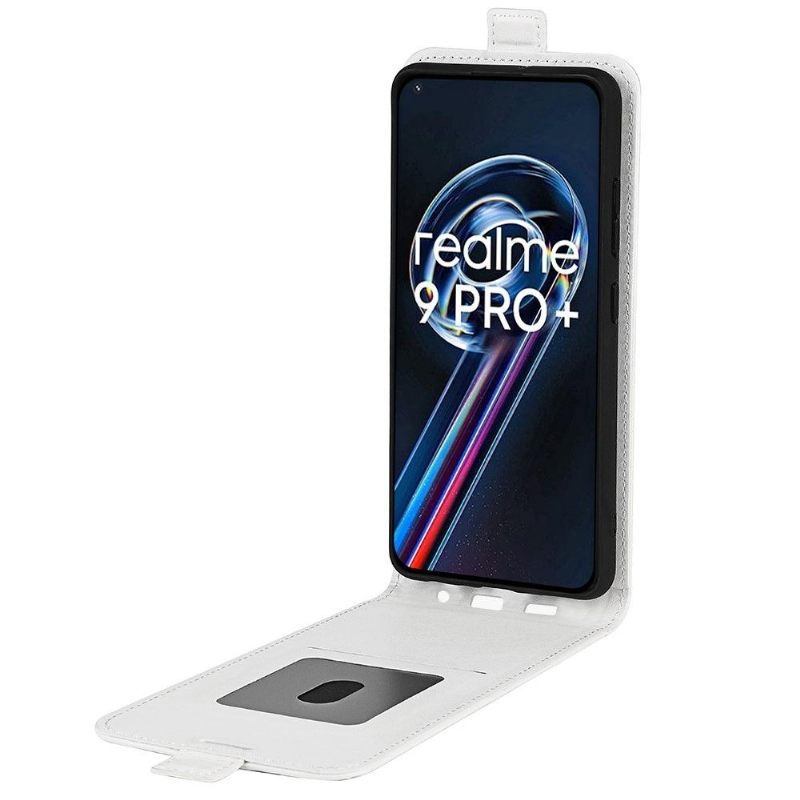 Folio-hoesje voor Realme 9 Pro Plus Kunstleer Verticaal