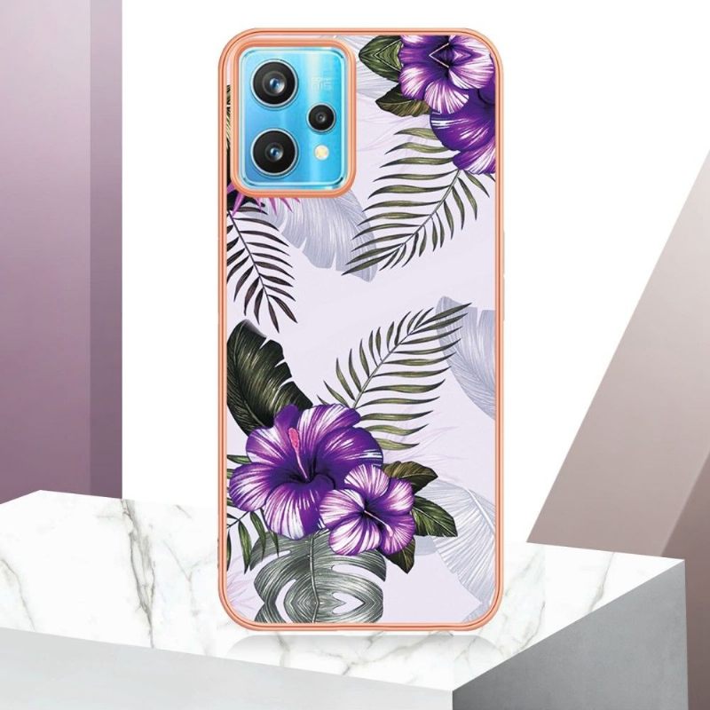 Hoesje voor Realme 9 Pro Plus Exotische Bloemen