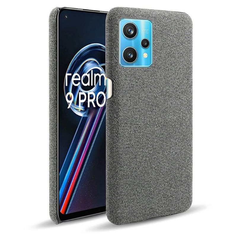 Hoesje voor Realme 9 Pro Plus Stoffen Bekleding