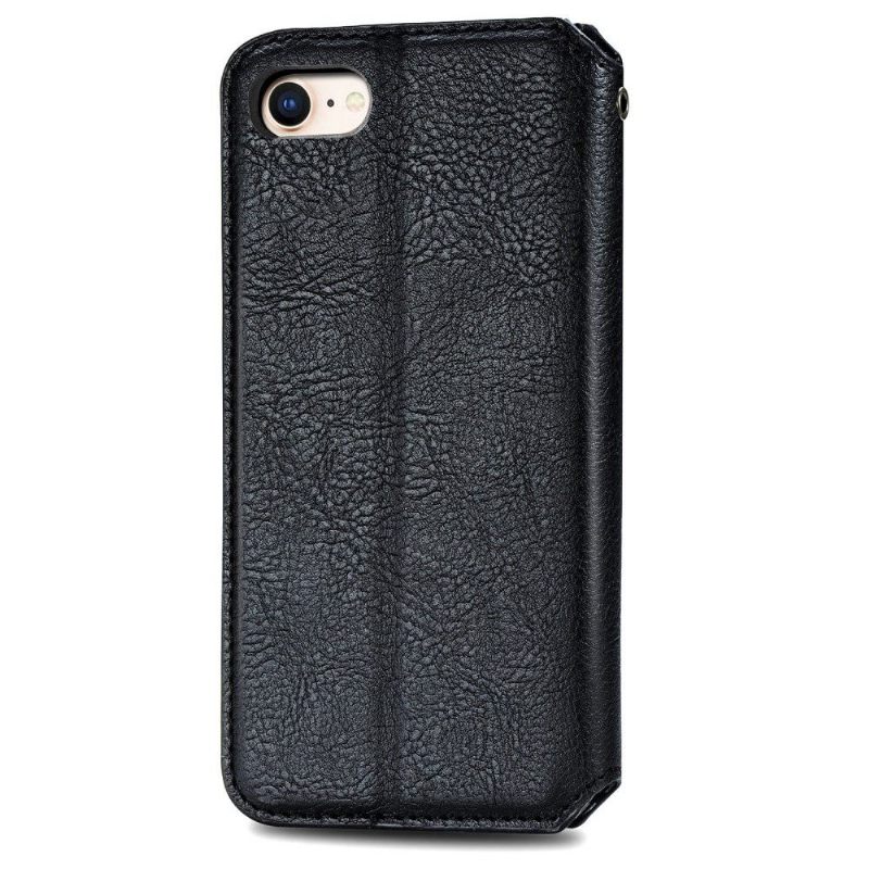 Flip Case voor iPhone SE 2022 Kub Design-kaarthouder