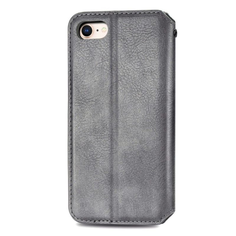 Flip Case voor iPhone SE 2022 Kub Design-kaarthouder