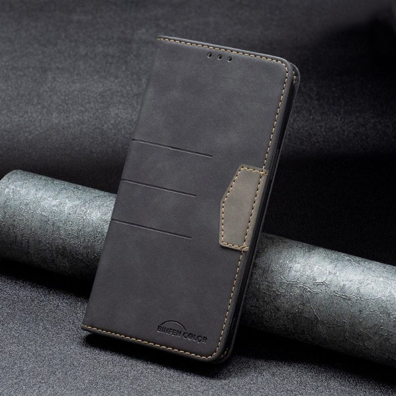 Folio-hoesje voor iPhone SE 2022 Binfen Color Flip Faux Leather