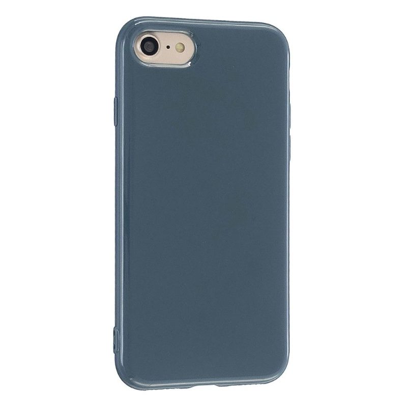 Hoesje voor iPhone SE 2022 Anti-fall Glanzende Coating Gel