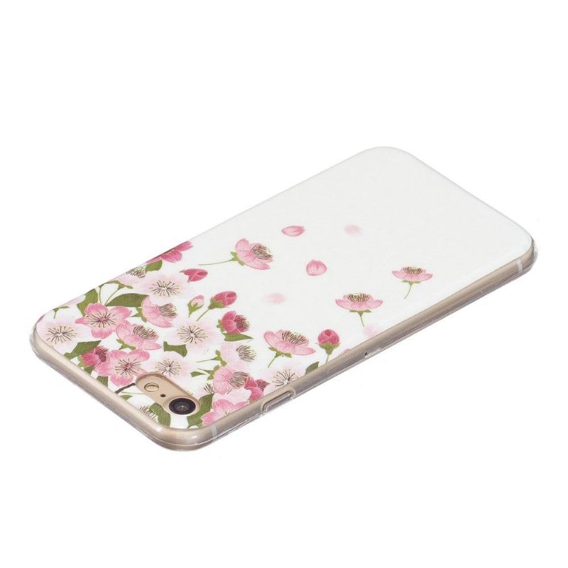 Hoesje voor iPhone SE 2022 Fluorescerende Bloemen