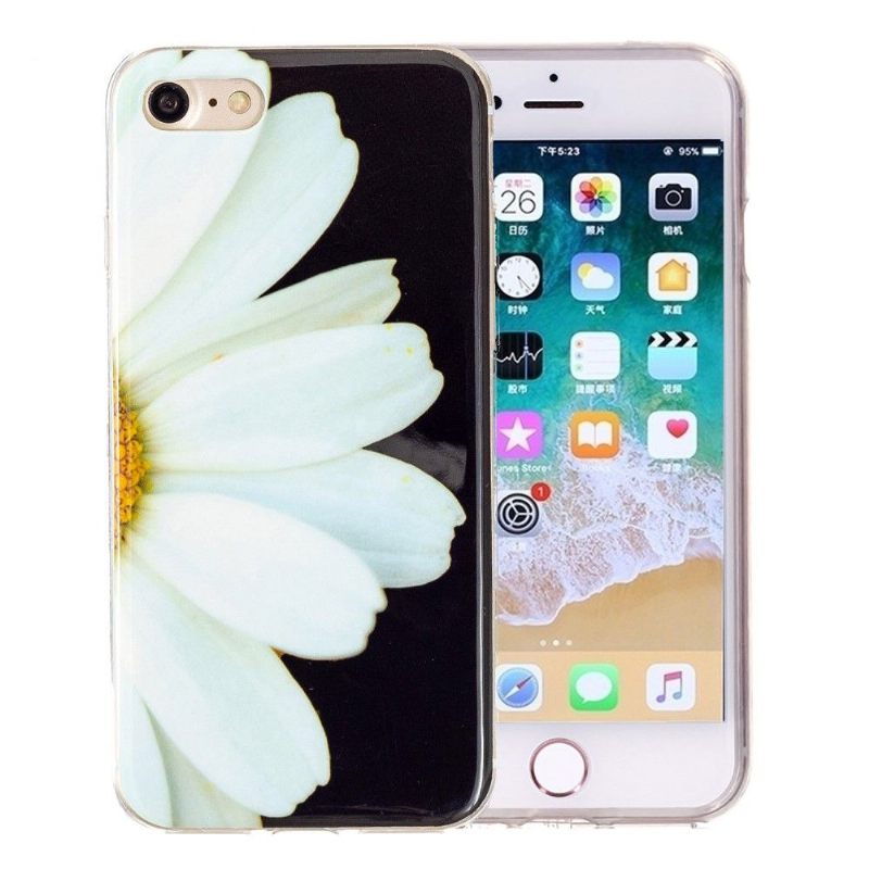 Hoesje voor iPhone SE 2022 Fluorescerende Daisy