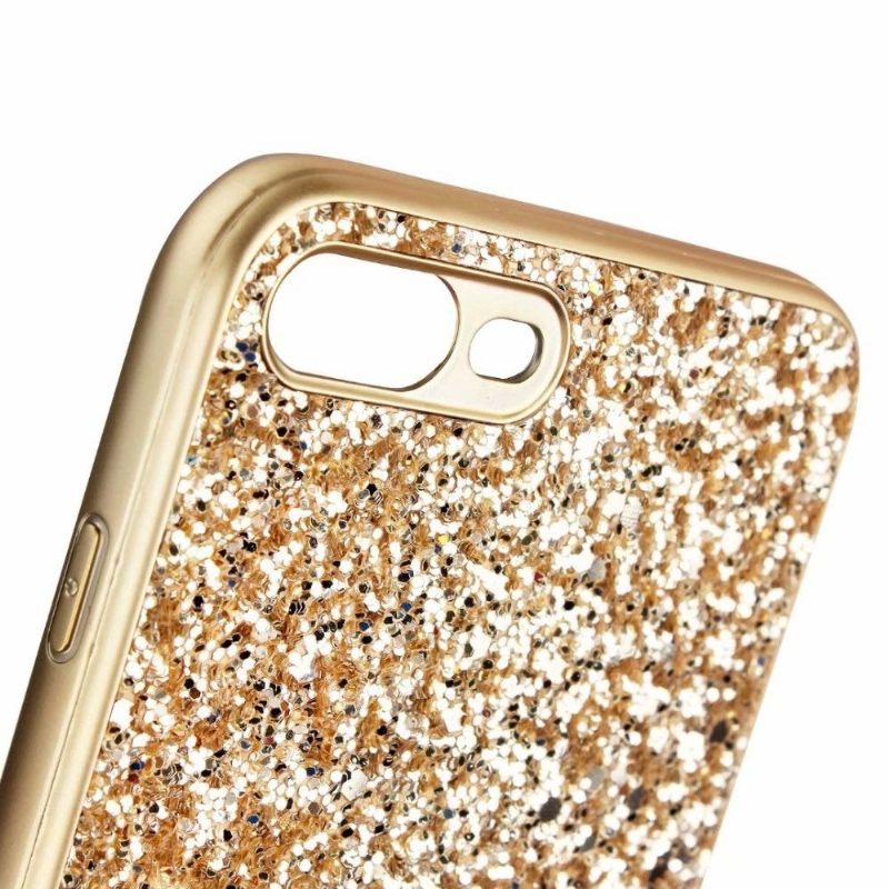 Hoesje voor iPhone SE 2022 Glamoureuze Pailletten