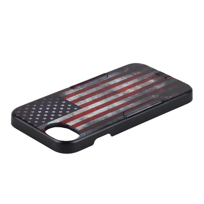 Hoesje voor iPhone SE 2022 Vintage Amerikaanse Vlag