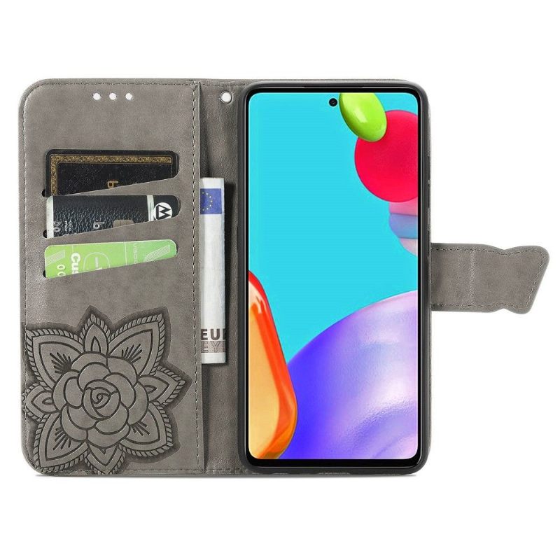 Case voor Samsung Galaxy A72 4G / A72 5G Bescherming Reliëfvlinder