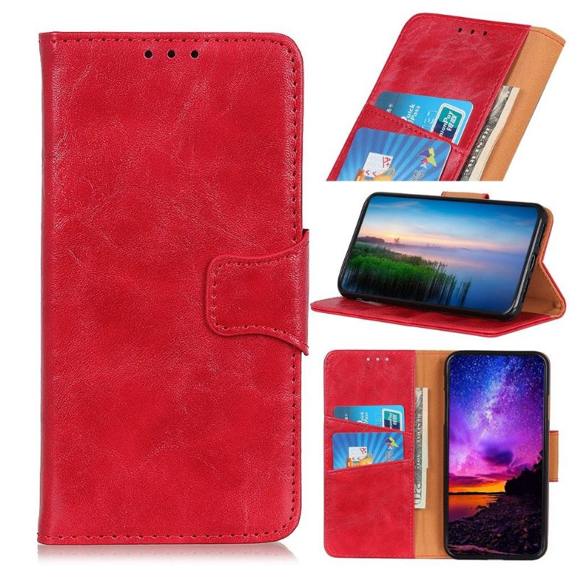 Cover voor Samsung Galaxy A72 4G / A72 5G Edouard Kunstleer