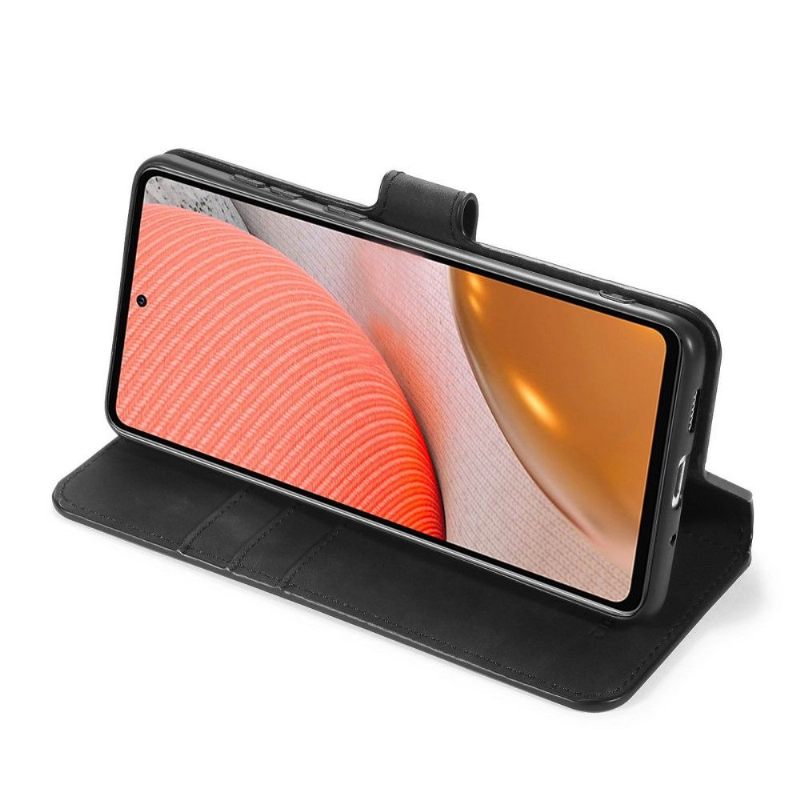 Flip Case voor Samsung Galaxy A72 4G / A72 5G Dg Ming Retro Stijl