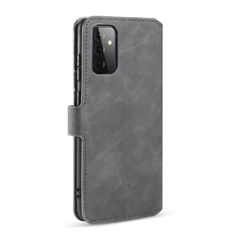 Flip Case voor Samsung Galaxy A72 4G / A72 5G Dg Ming Retro Stijl