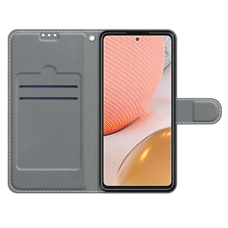 Flip Case voor Samsung Galaxy A72 4G / A72 5G Vlinders