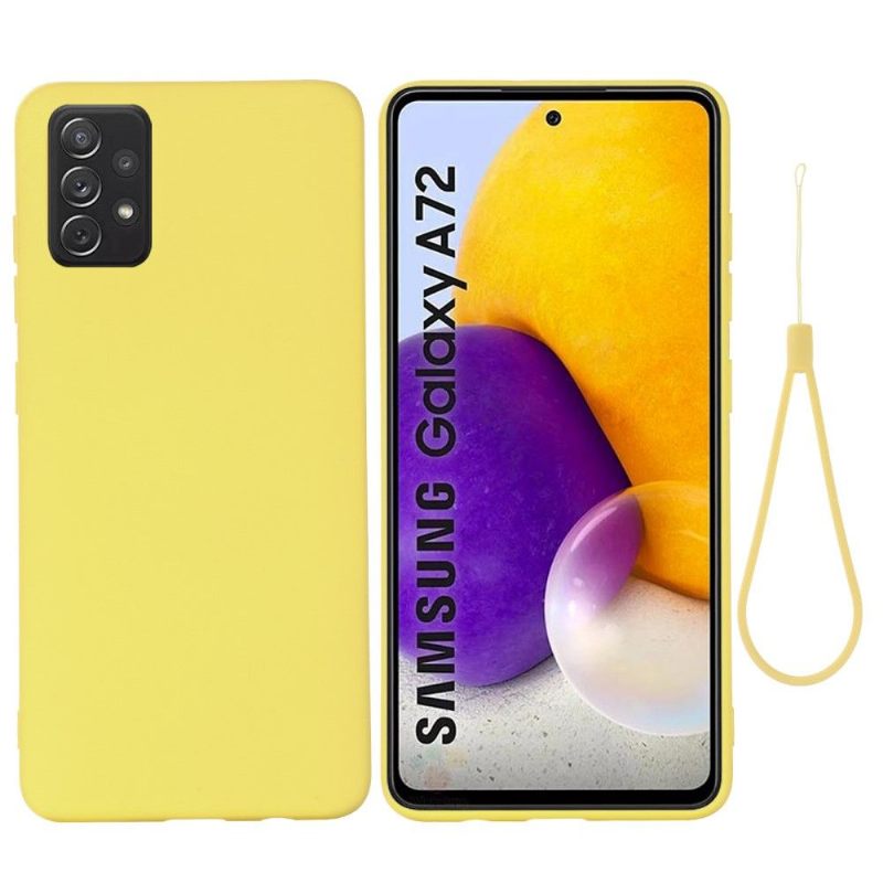 Hoesje voor Samsung Galaxy A72 4G / A72 5G Puro Siliconenvloeistof