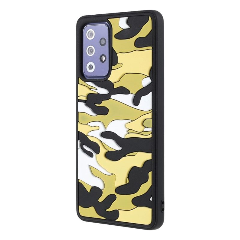 Telefoonhoesje voor Samsung Galaxy A72 4G / A72 5G Bescherming Robuuste Militaire Camouflage