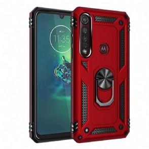 Hoesje voor Motorola Moto G8 Plus Anti-fall Hybride Ondersteuningsfunctie