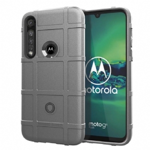 Hoesje voor Motorola Moto G8 Plus Robuust Schild Ultra Beschermend