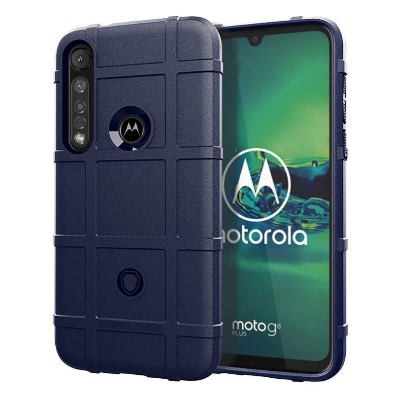 Hoesje voor Motorola Moto G8 Plus Robuust Schild Ultra Beschermend