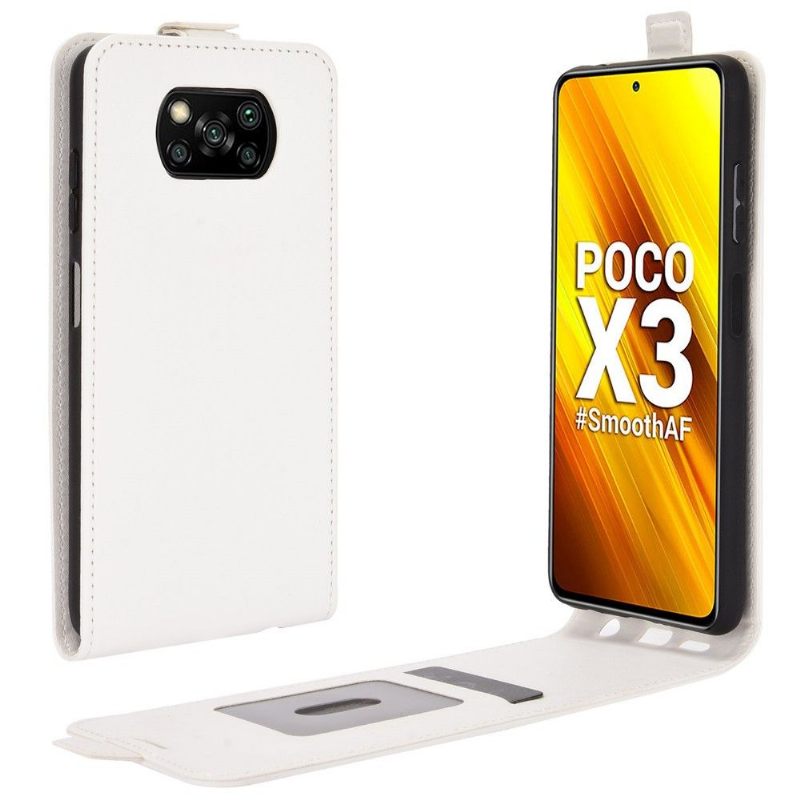 Flip Case voor Poco X3 / X3 Pro / X3 NFC Folio-hoesje Verticaal Kunstleer