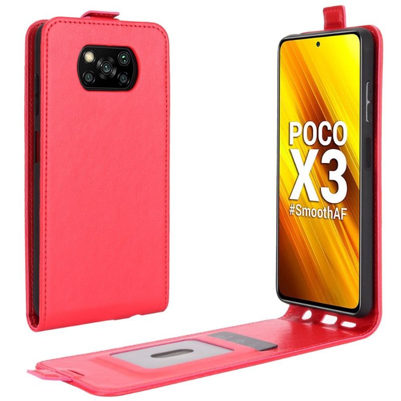 Flip Case voor Poco X3 / X3 Pro / X3 NFC Folio-hoesje Verticaal Kunstleer