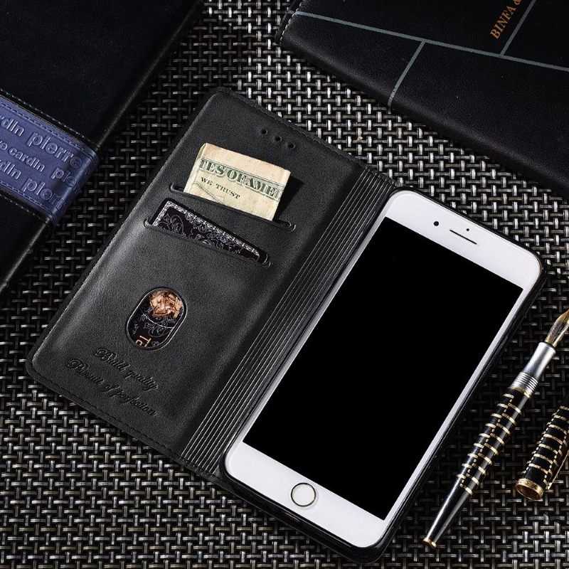 Flip Case voor Poco X3 / X3 Pro / X3 NFC Ursula-kaarthouder