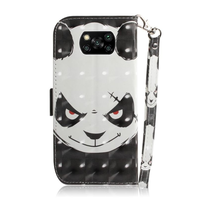 Folio-hoesje voor Poco X3 / X3 Pro / X3 NFC Boze Panda