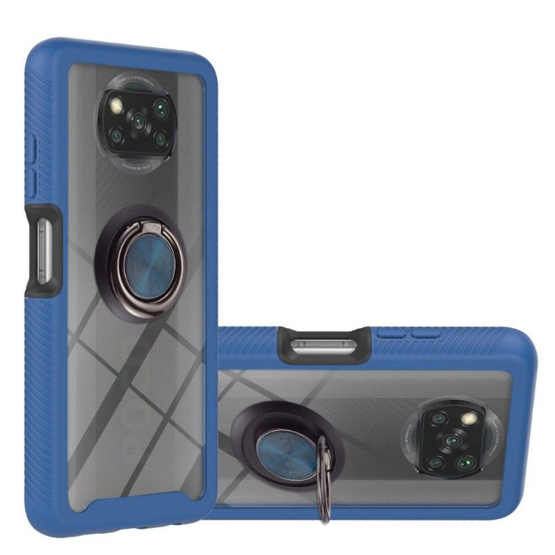 Hoesje voor Poco X3 / X3 Pro / X3 NFC Anti-fall Urban-serie Met Ring