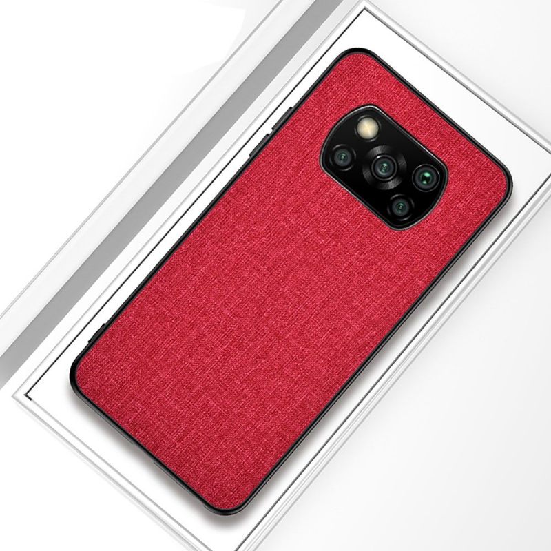 Hoesje voor Poco X3 / X3 Pro / X3 NFC Doekeffect