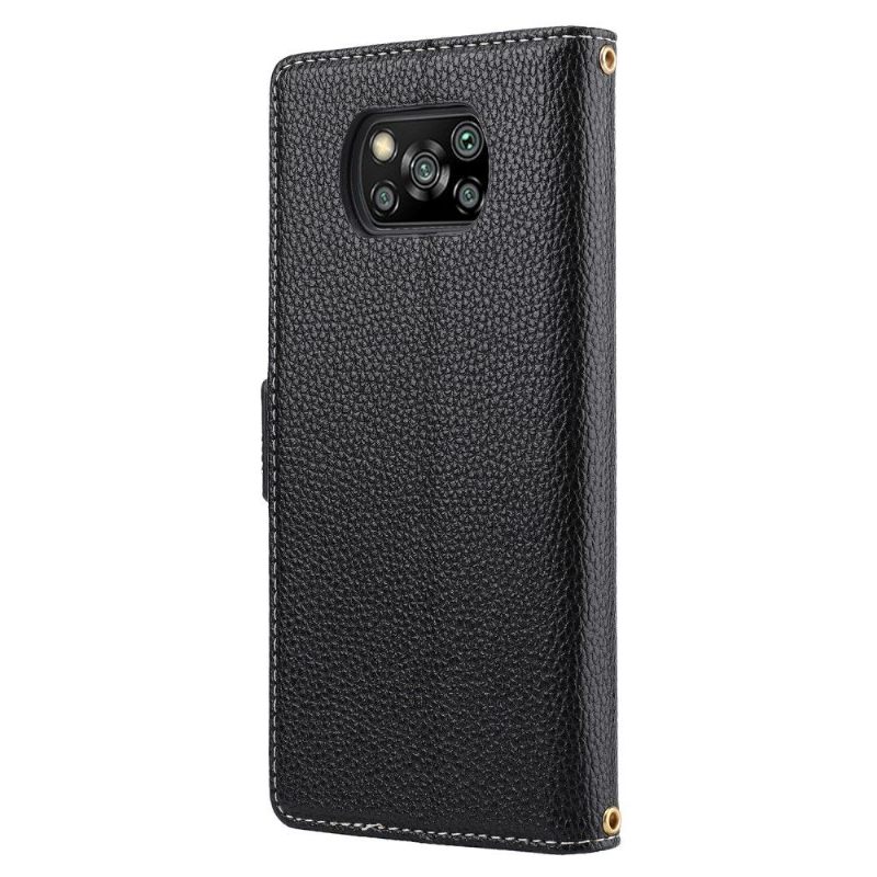 Leren Hoesje voor Poco X3 / X3 Pro / X3 NFC Driekleurige Eva