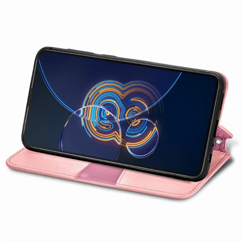 Folio-hoesje voor Asus Zenfone 8 Flip Anti-fall Chique Mandala