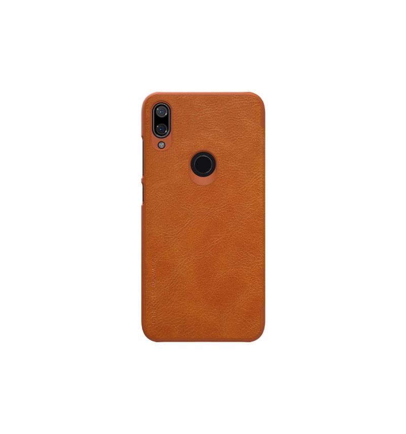 Leren Hoesje voor Xiaomi Mi Play Nillkin Qin Lederen Bekleding - Havana