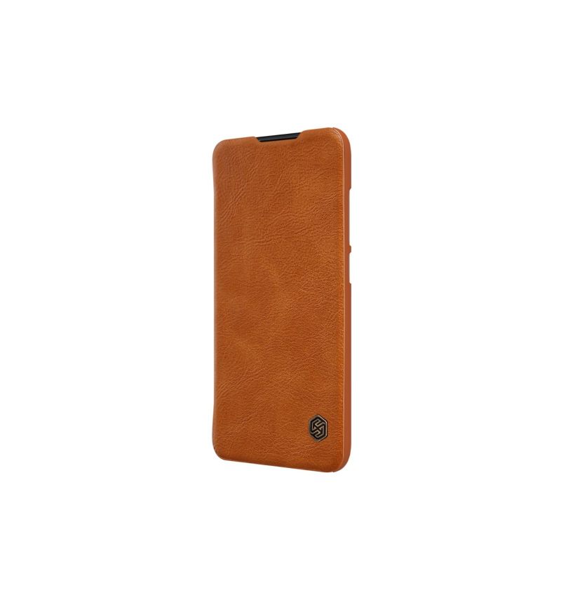 Leren Hoesje voor Xiaomi Mi Play Nillkin Qin Lederen Bekleding - Havana