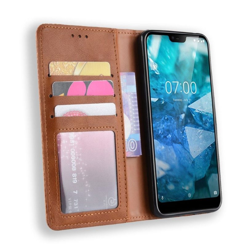 Cover voor Nokia 7.1 Leerstijl Le Cirénius