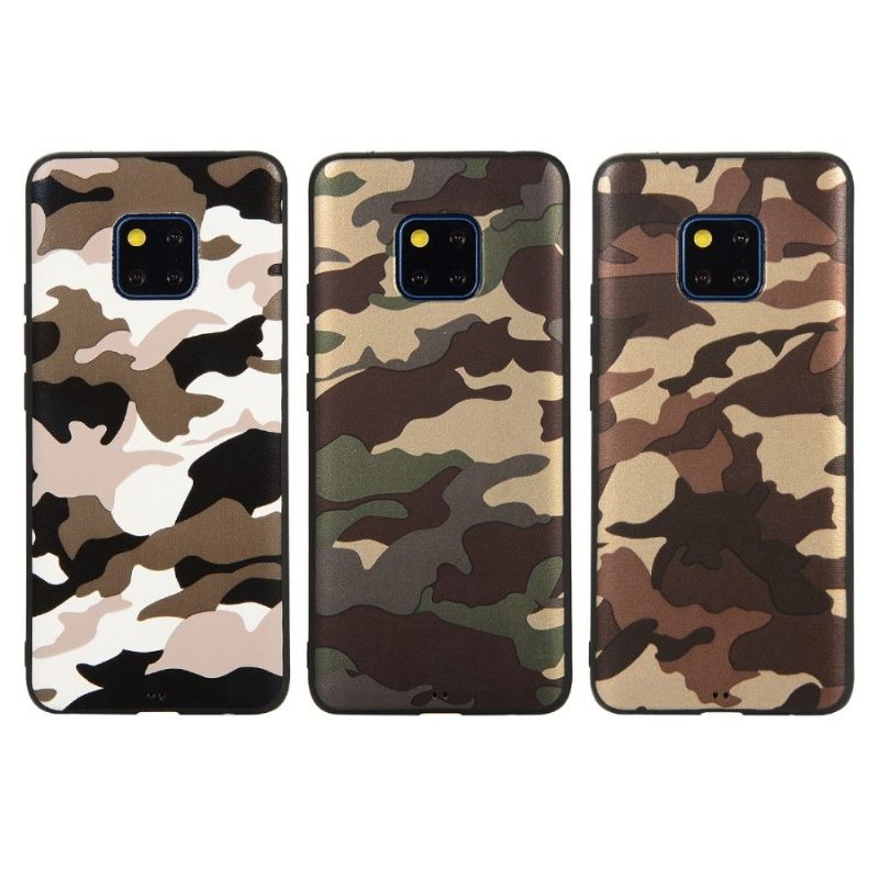 Hoesje voor Huawei Mate 20 Pro Militaire Camo Gel