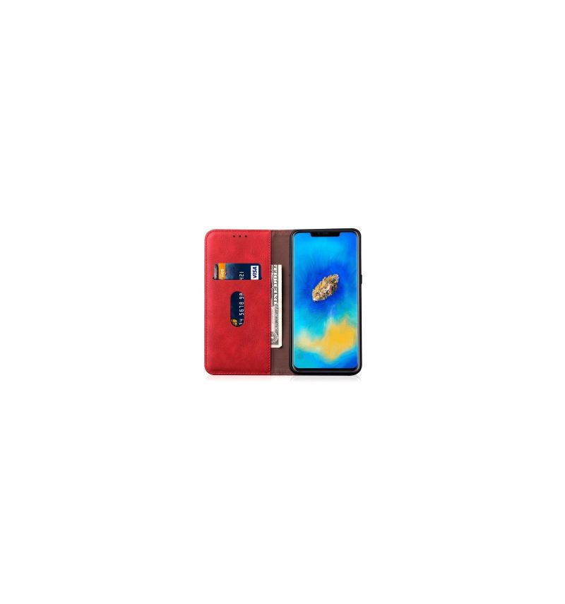 Leren Hoesje voor Huawei Mate 20 Pro Bescherming Slimme Retro