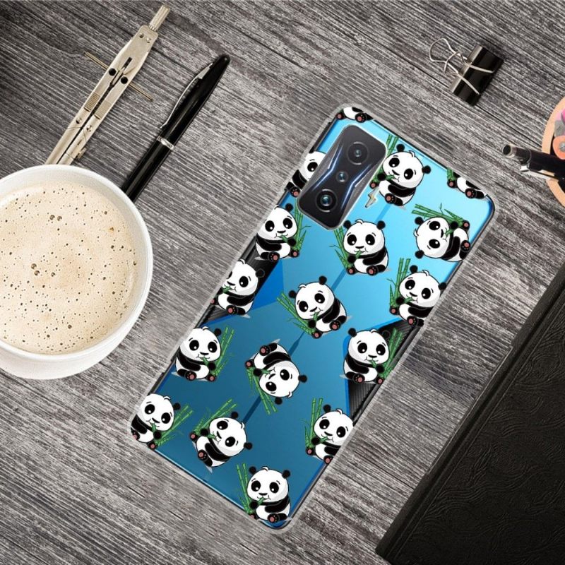 Hoesje voor Poco F4 GT Blije Panda's