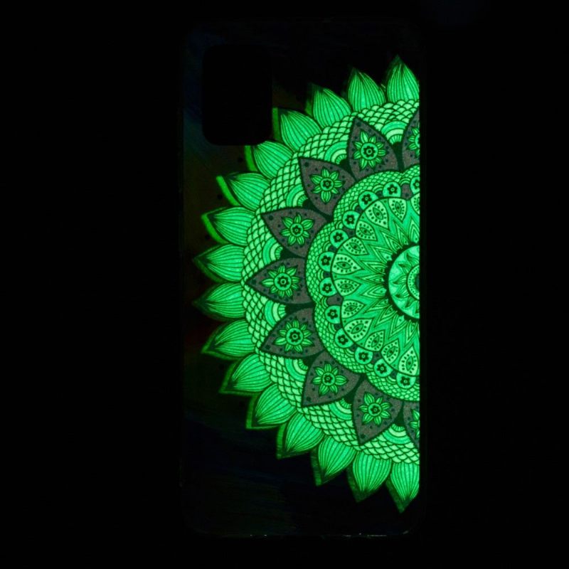 Telefoonhoesje voor Xiaomi Redmi Note 11 Pro Plus 5G Bescherming Fluorescerende Kleurrijke Mandala