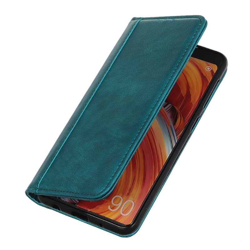 Cover voor OnePlus 7 Pro Sylvester Kunstleer - Groen