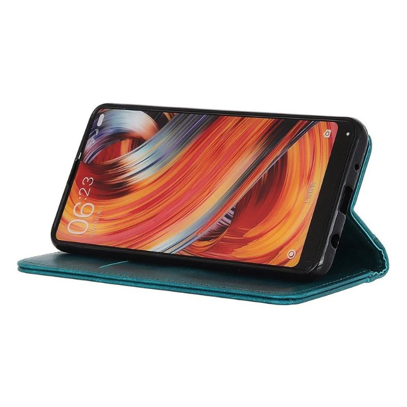 Cover voor OnePlus 7 Pro Sylvester Kunstleer - Groen