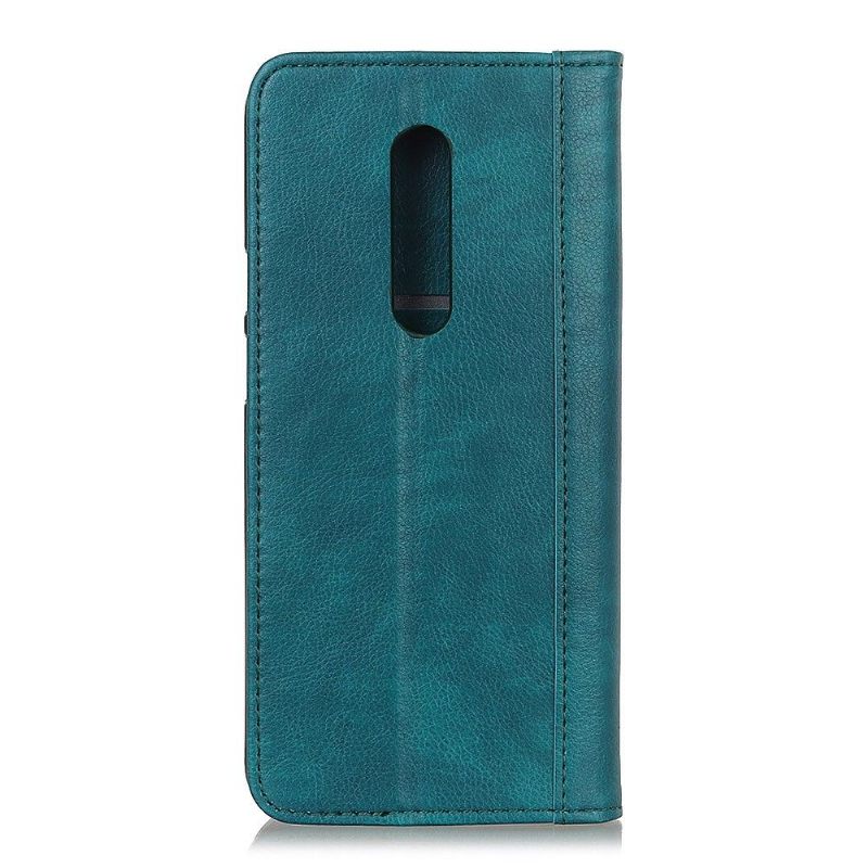 Cover voor OnePlus 7 Pro Sylvester Kunstleer - Groen