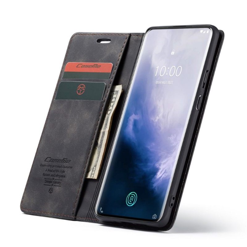 Folio-hoesje voor OnePlus 7 Pro Kunstleer Golia's