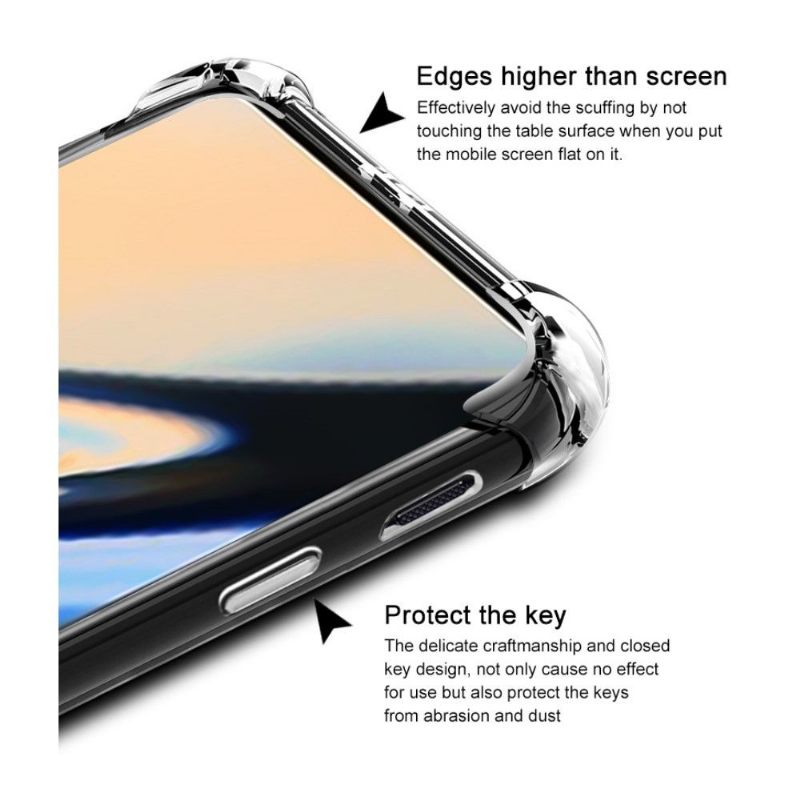 Hoesje voor OnePlus 7 Pro Anti-fall Klasse Beschermen - Wissen