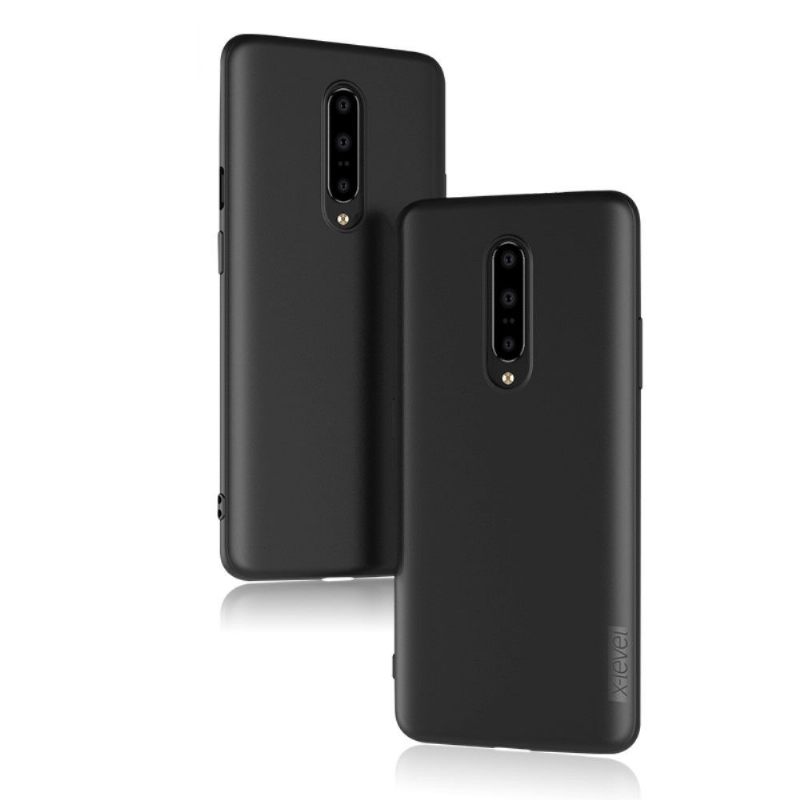 Hoesje voor OnePlus 7 Pro Anti-fall Ultra Dunne Matte Coating - Zwart