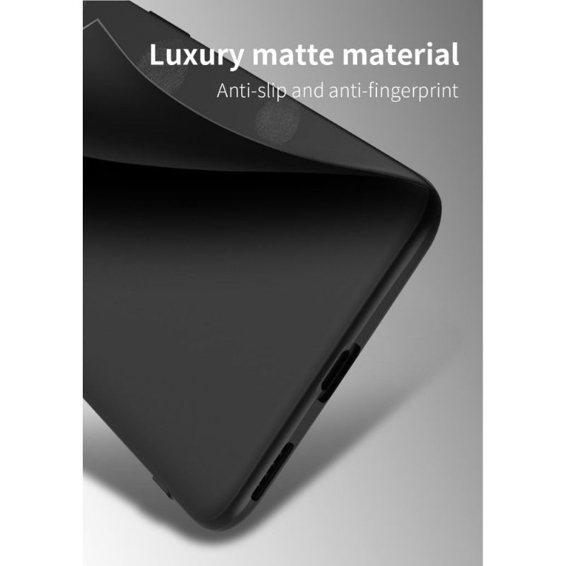 Hoesje voor OnePlus 7 Pro Anti-fall Ultra Dunne Matte Coating - Zwart