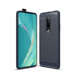 Hoesje voor OnePlus 7 Pro Koolborstel Gel