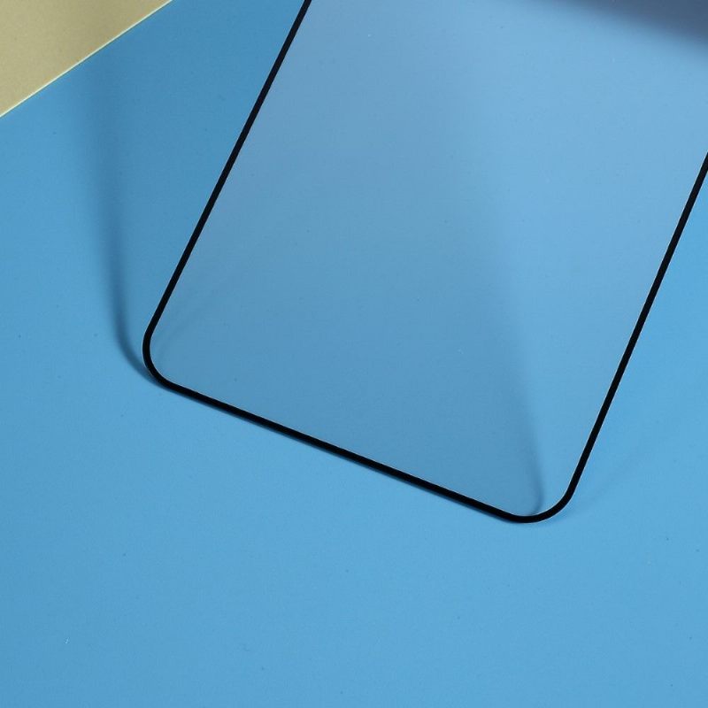 Oneplus 7 Pro - Schermbeschermer Van Gehard Glas Op Ware Grootte - Zwart