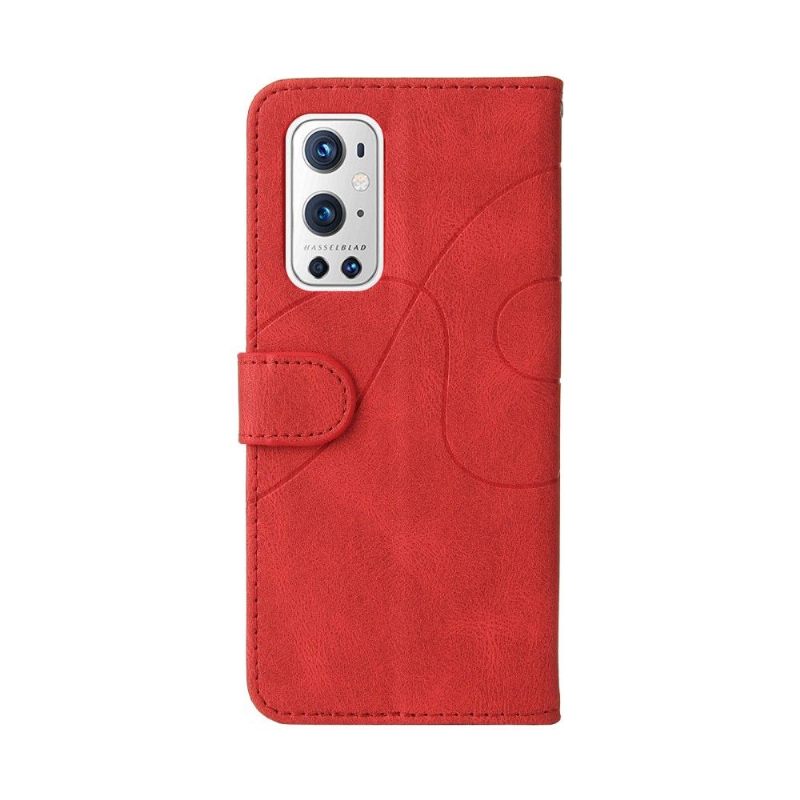 Folio-hoesje voor OnePlus 9 Pro Bicolor Artistiek