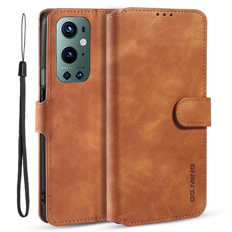 Folio-hoesje voor OnePlus 9 Pro Dg Ming Retro Stijl