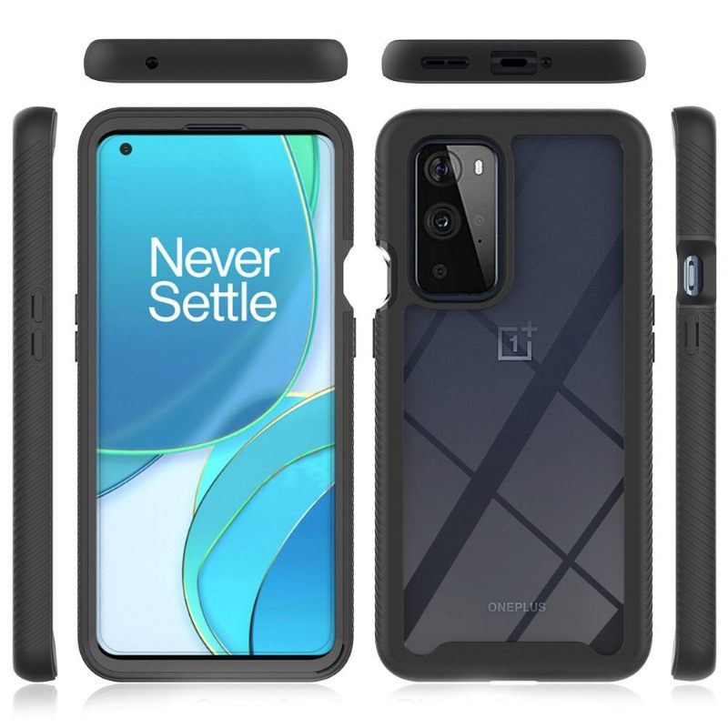 Hoesje voor OnePlus 9 Pro Hybrid Clear Back Schokbestendig