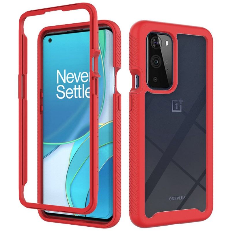 Hoesje voor OnePlus 9 Pro Hybrid Clear Back Schokbestendig