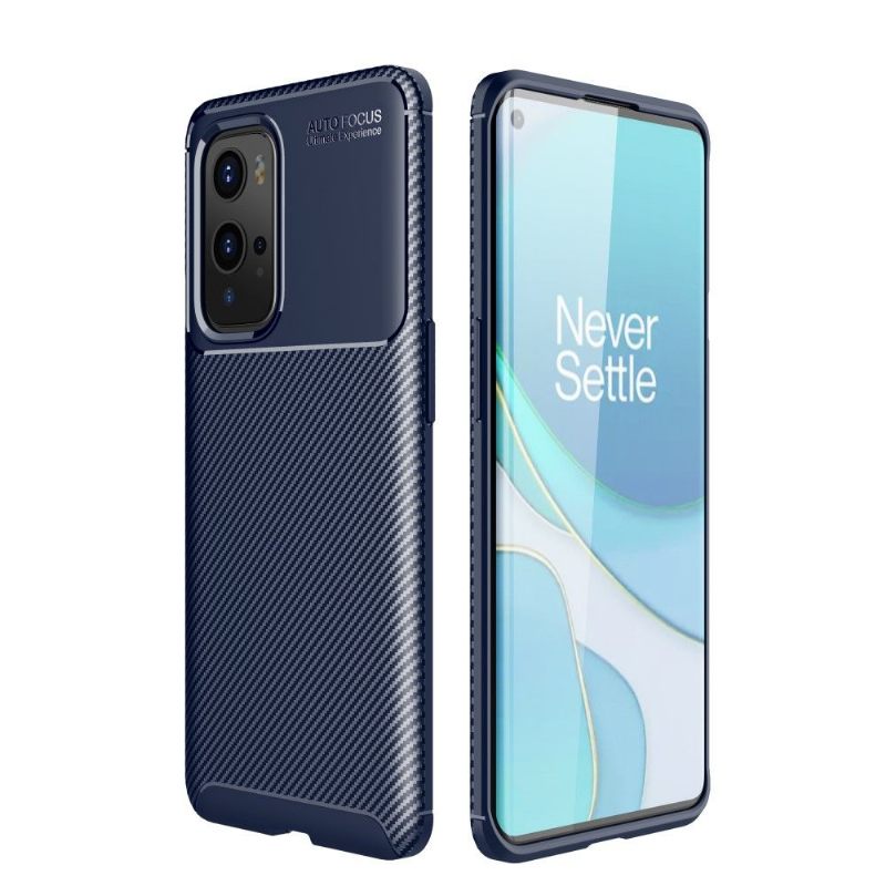 Hoesje voor OnePlus 9 Pro Koolstofvezeleffect